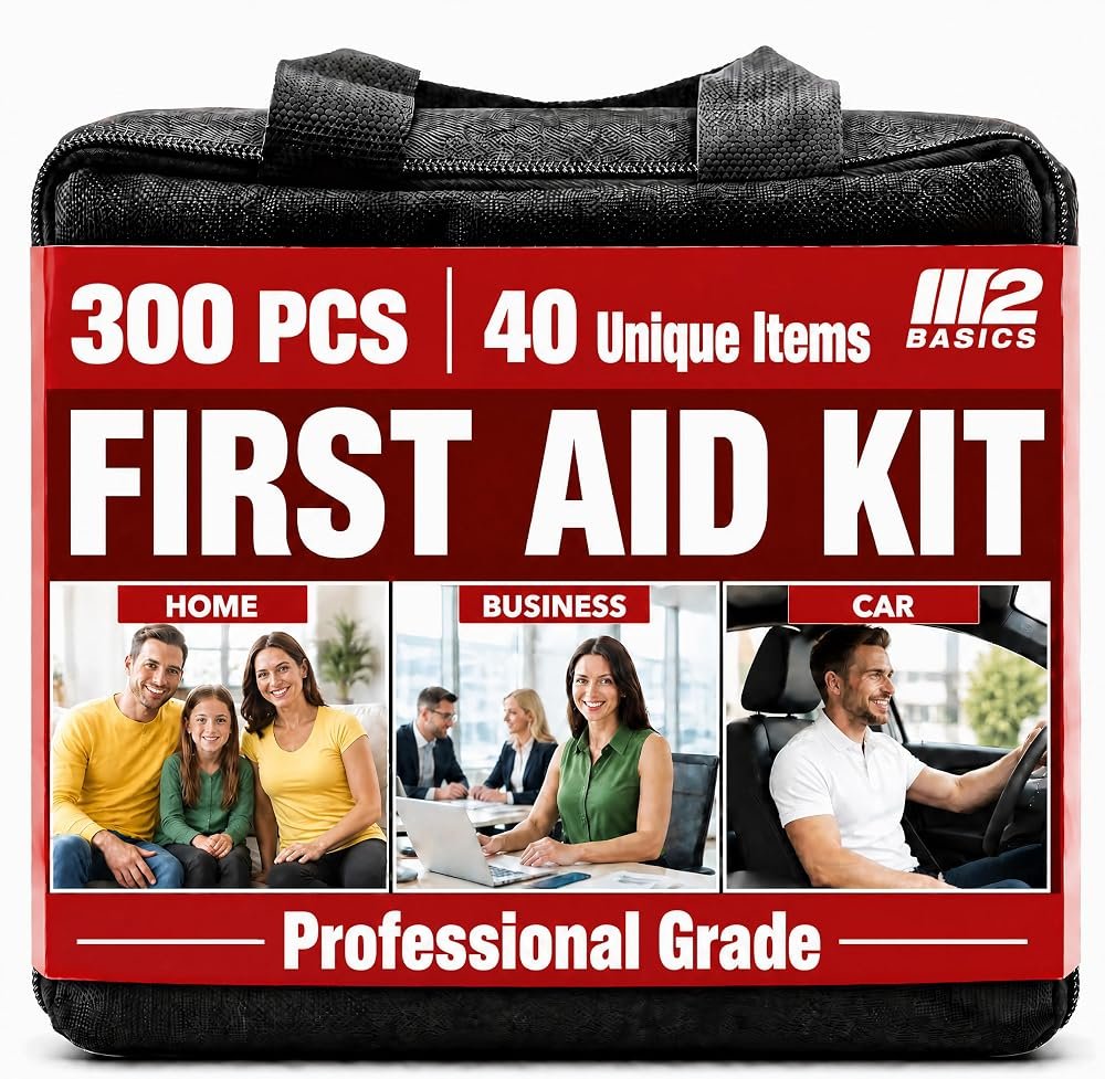 M2 Basics 300-piece first aid kit
