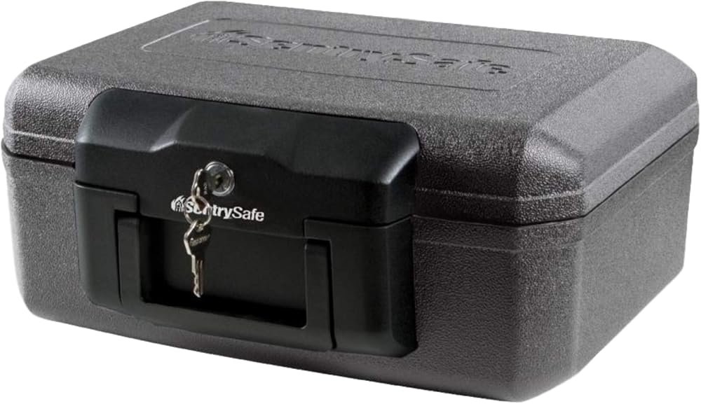 SentrySafe fire-resistant lock box