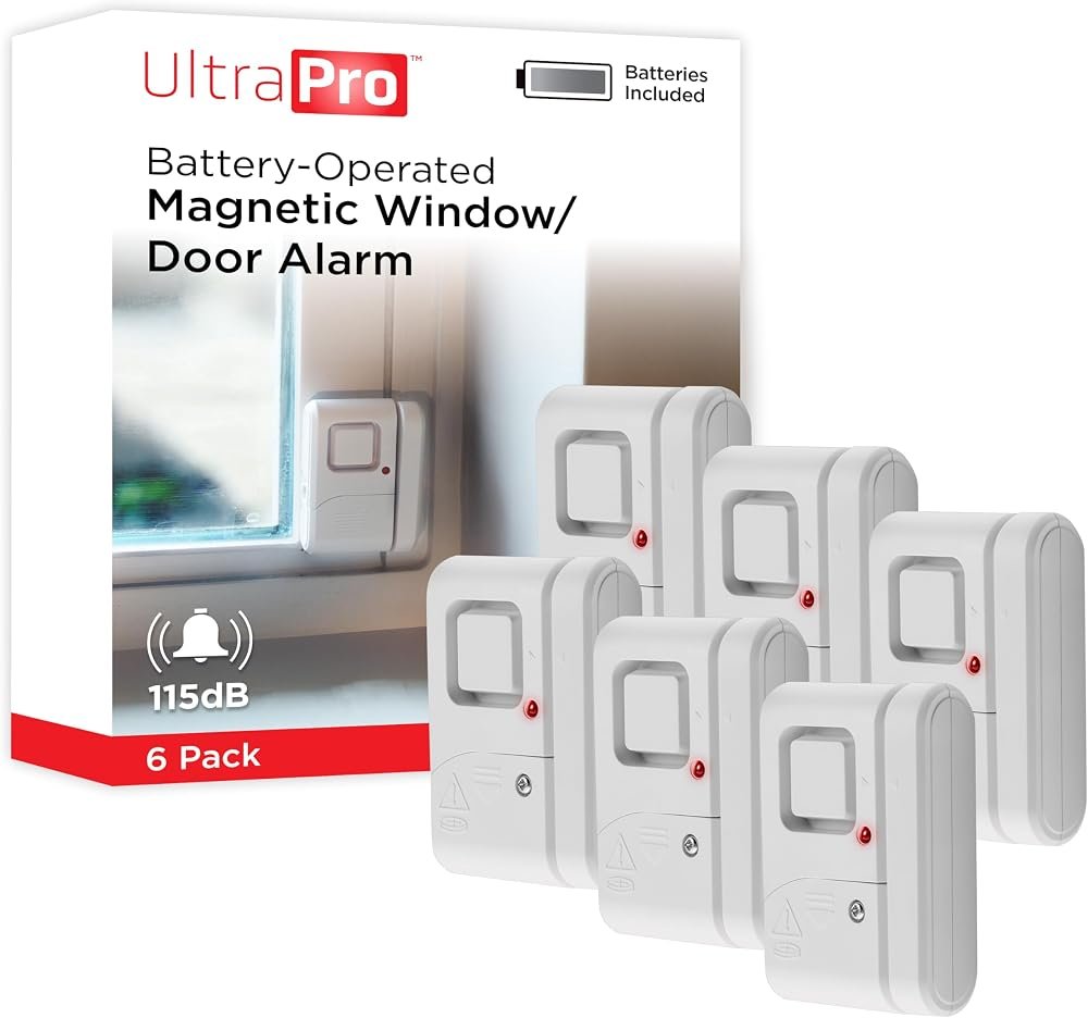 UltraPro window and door alarm 6-pack